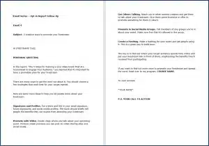 Live Video Marketing - Opt-In Email 4