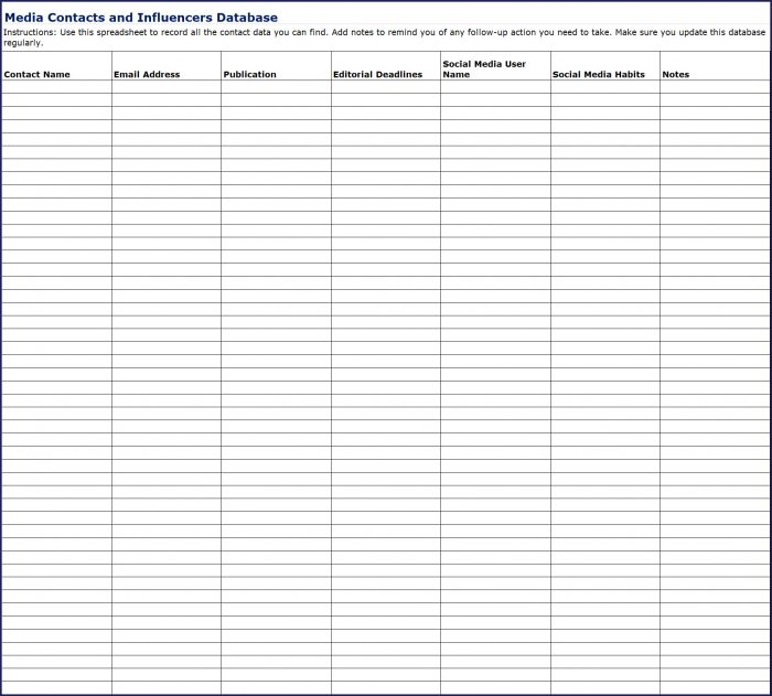 How to Attract Free Publicity - Media Contacts Database