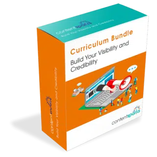 Suggested Curriculum – Build Your Visibility and Credibility