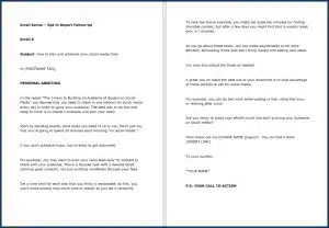 Build Your Audience Using Social Media - Report Follow Up Email 6