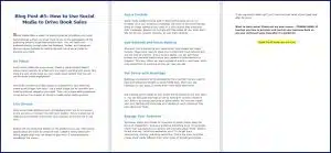 Promote & Market Your Business Book - Blog Post 5