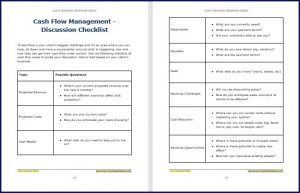 Cash Flow Management - Discussion Checklist