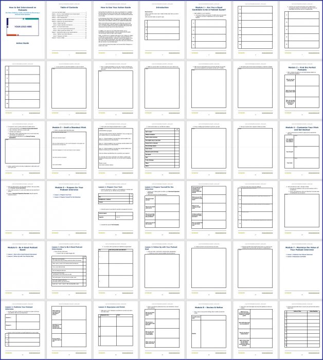 How to Get Interviewed on Podcasts - Action Guide