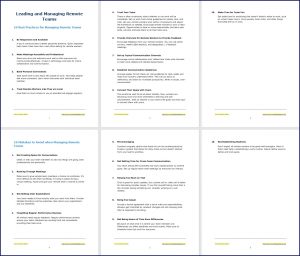 Managing Remote Teams - Best Practice & Mistakes
