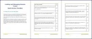 Managing Remote Teams - Quick Action Checklist