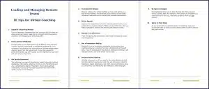 Virtual Coaching - 10 Tips