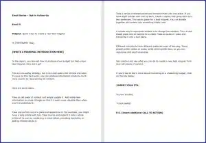 Low Cost Marketing Strategies - OptIn Follow Up Email 5
