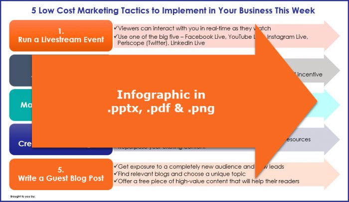 Low Cost Marketing Strategies - OptIn Infographic