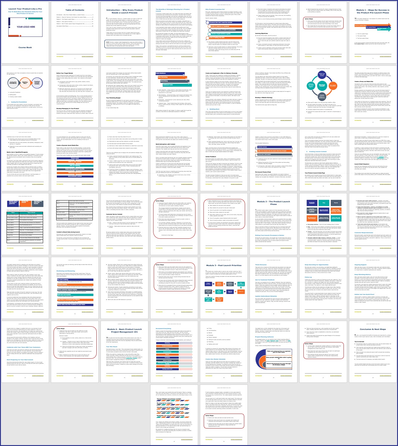 Launch Your Product Like a Pro - Course Book