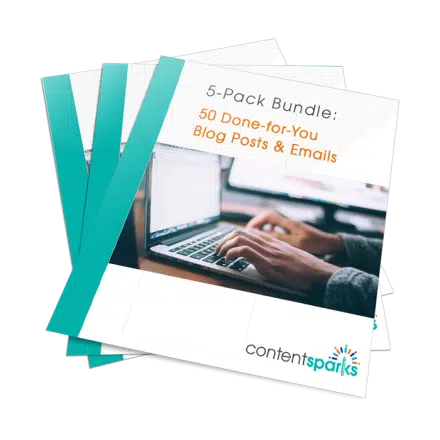 5-Pack Bundle: 50 Done-for-You Blog Posts & Emails