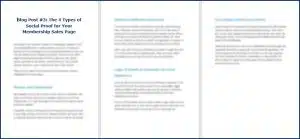 How to Create a Membership Site - Blog Post 3