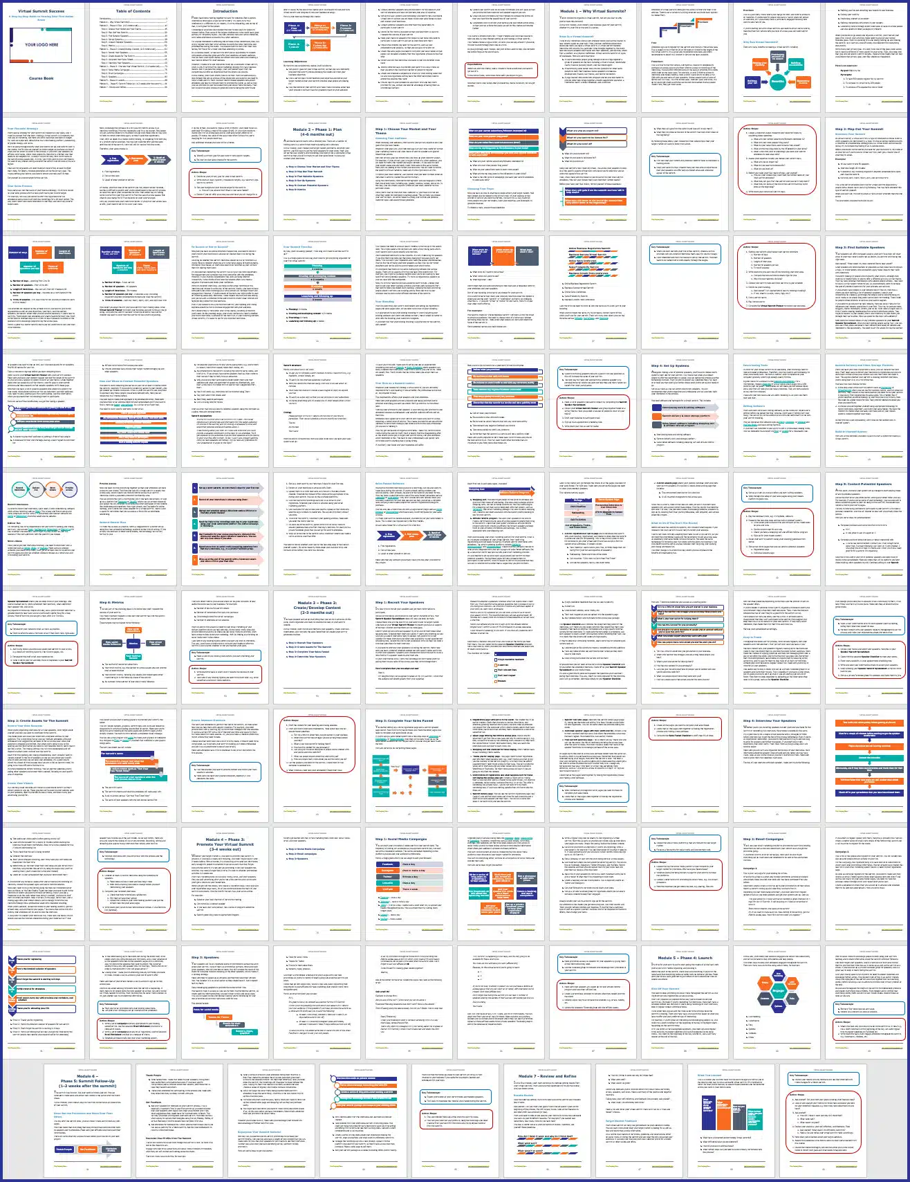 Virtual Summit Success - Course Book