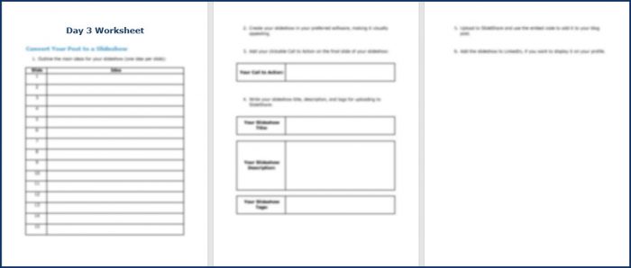 ContentRepurposing DailyWorksheets3