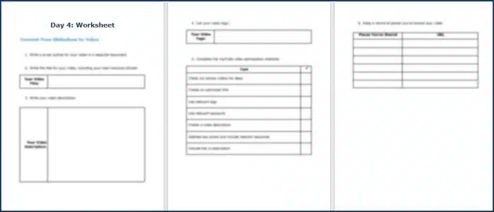 ContentRepurposing DailyWorksheets4