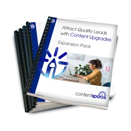 Attract Quality Leads with Content Upgrades Expansion Pack