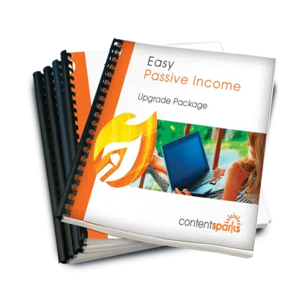 Easy Passive Income – Upgrade Package