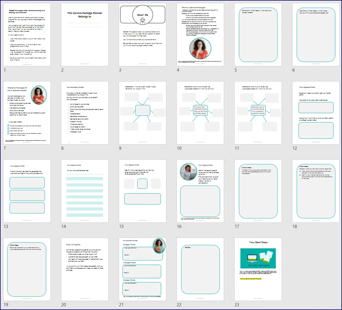 Packaging & Pricing Your Services - Brandable Free Planner Packaging Pricing Your Services Brandable Free Planner