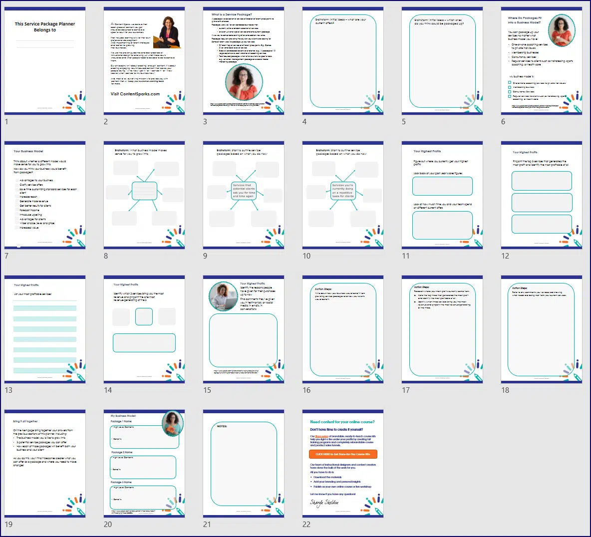 Packaging & Pricing Your Services - Content Sparks Free Planner Packaging Pricing Your Services Content Sparks Free Planner