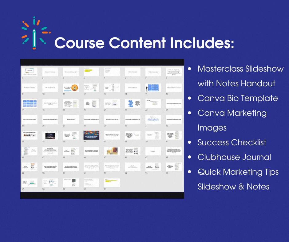 Clubhouse - Sales Page gif Clubhouse Sales Page gif
