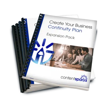 Create Your Business Continuity Plan Expansion Pack