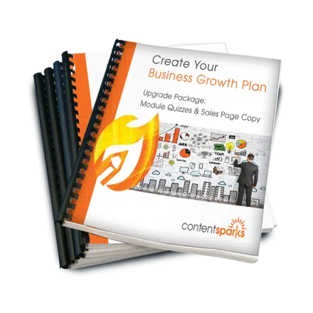 Create Your Business Growth Plan – Upgrade Pack