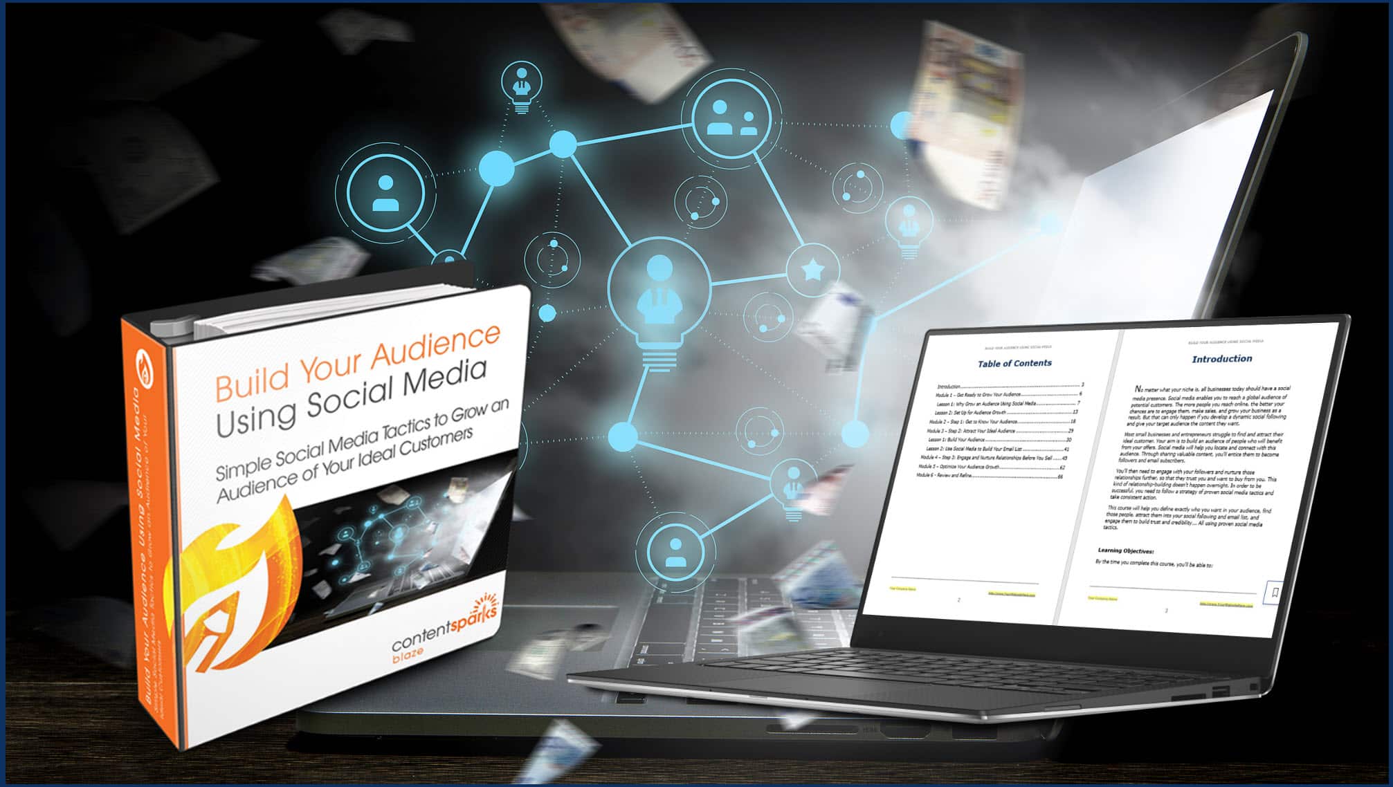 Build Audience - Sales Page Collage Build Audience Sales Page Collage