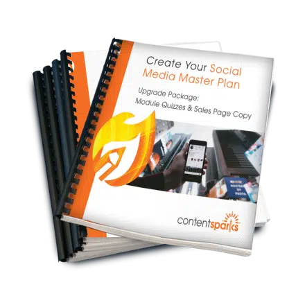 Create Your Social Media Master Plan Upgrade Pack