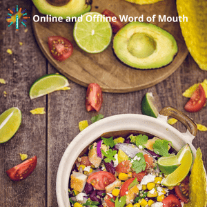 Online and Offline Word of Mouth