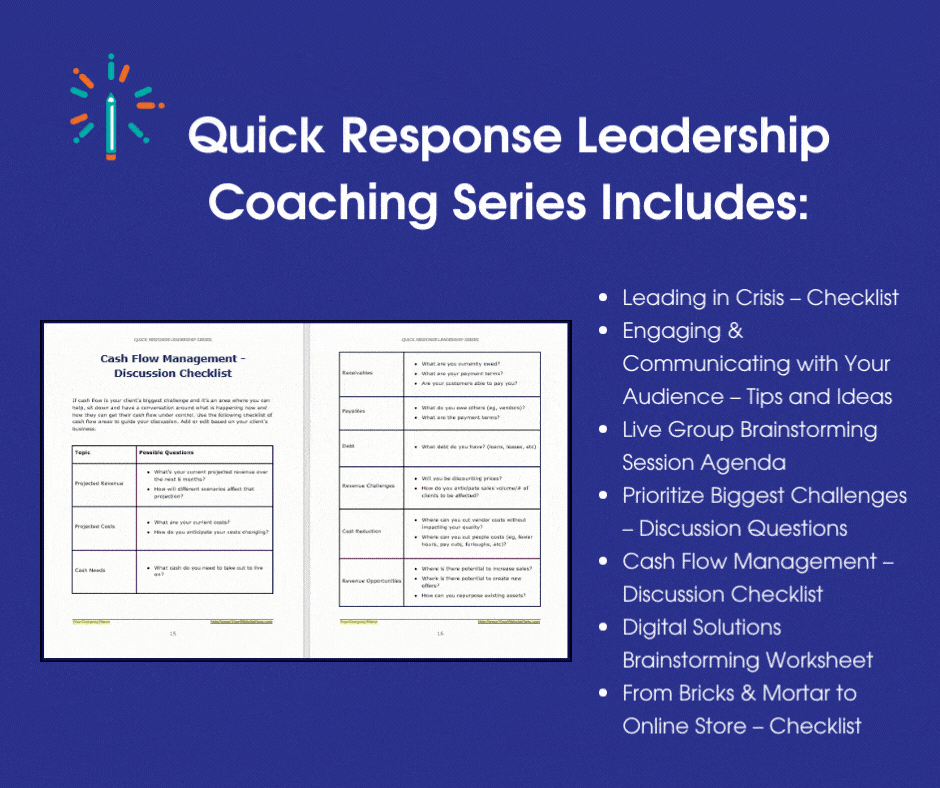 Quick Response Leadership Resources Sales Page gif