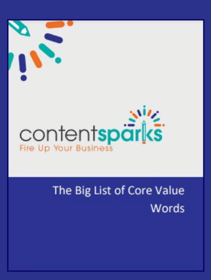 core value words 1