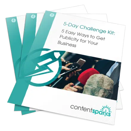 Easy Ways to Get Publicity for Your Business – 5-Day Challenge Kit