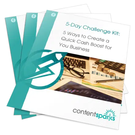 Create a Quick Cash Boost for Your Business – 5-Day Challenge Kit