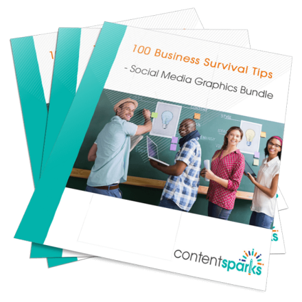 business survival tips graphics