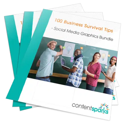 business survival tips graphics