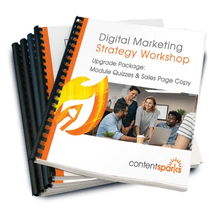 Digital Marketing Strategy Workshop – Upgrade Pack