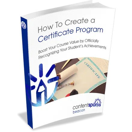 How To Create a Certificate Program