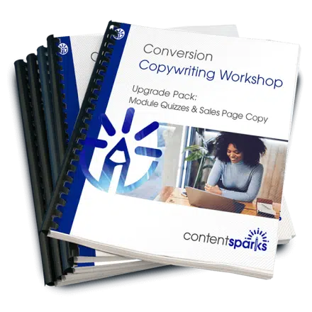 Conversion Copywriting Workshop – Upgrade Pack