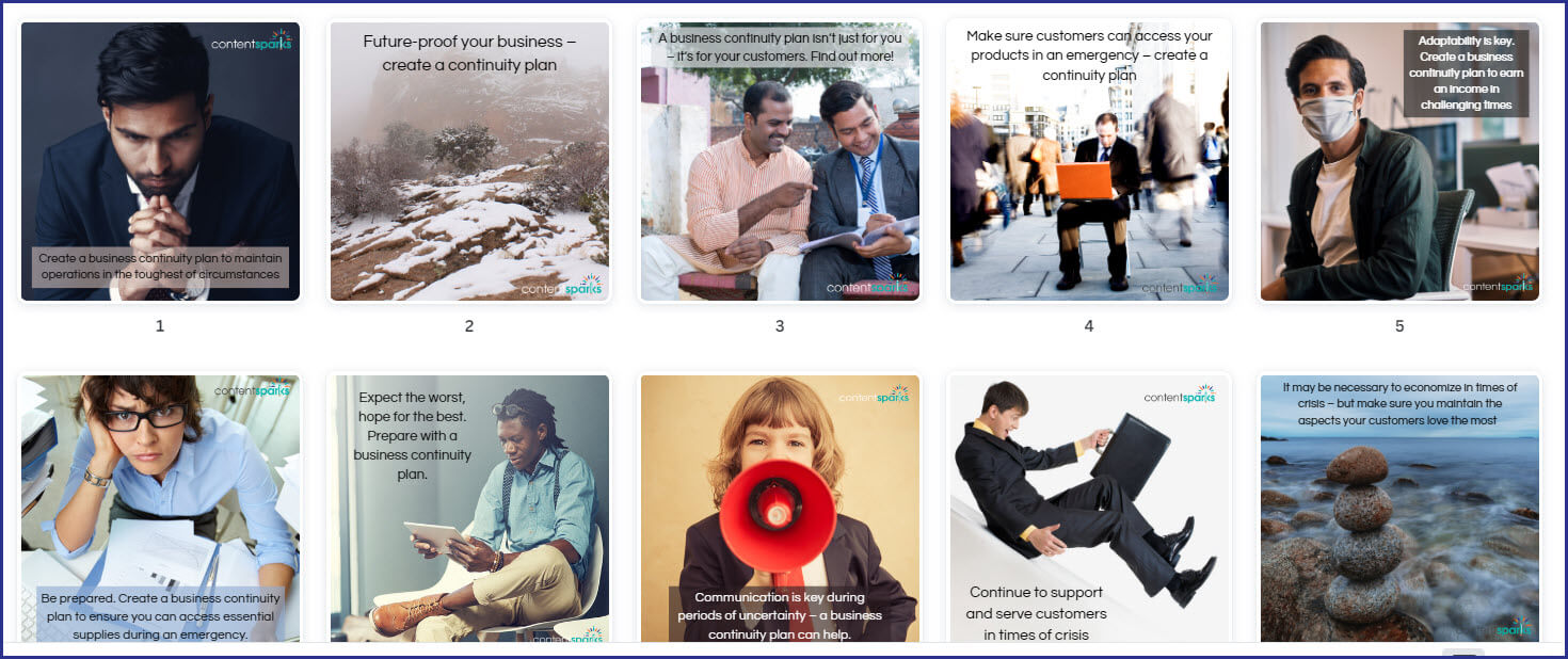 Create Your Business Continuity Plan Ex Pack Social Media Images