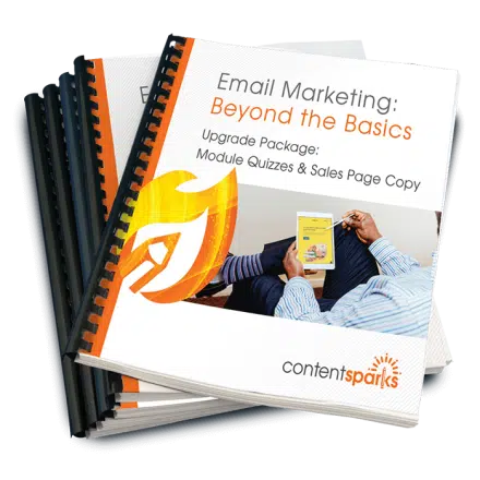 Email Marketing: Beyond the Basics – Upgrade Pack