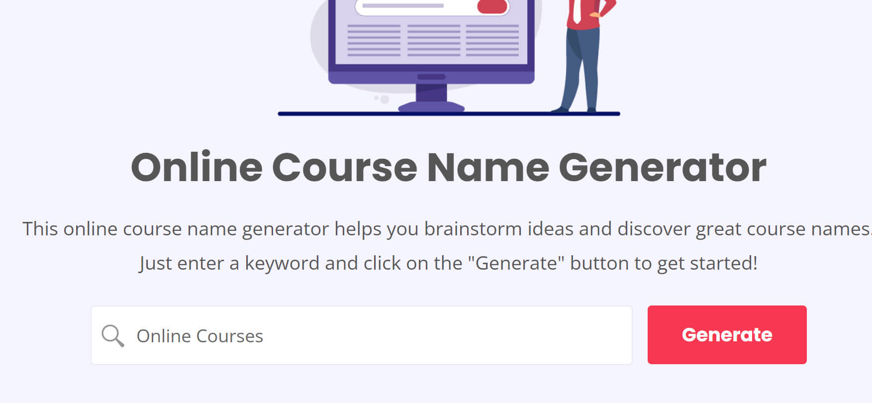 Online Course Name Generator