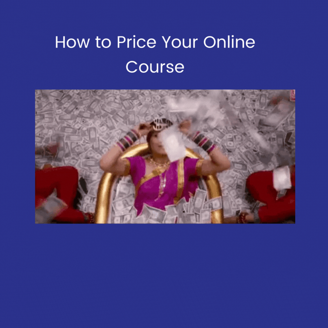 How to price your online course