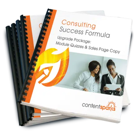 Consulting Success Formula – Upgrade Pack