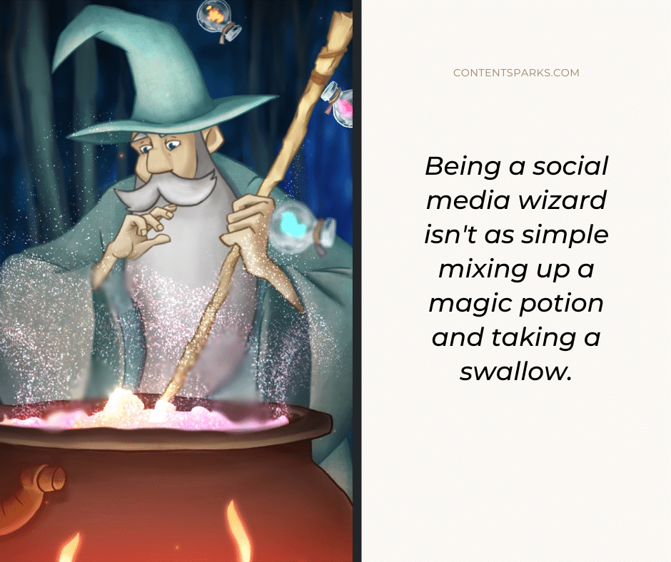Social media engagement wizard