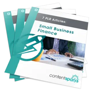 Small Business Finance Skills โ 7 PLR Articles w/Lead Magnets