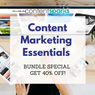 content marketing plr essential courses bundle