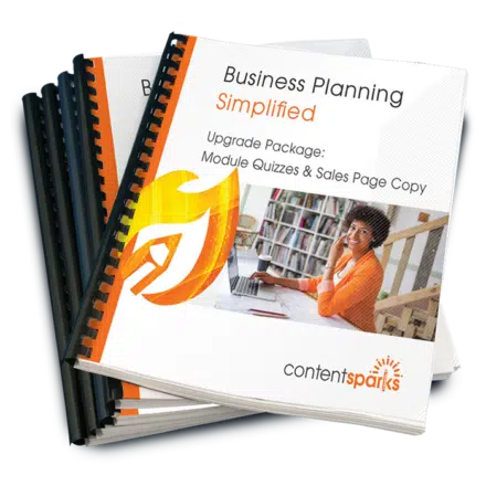 Business Planning Simplified - Upgrade Pack