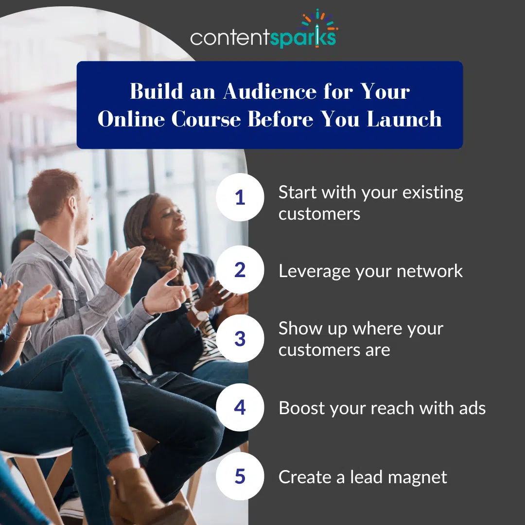 Build an audience for your online course