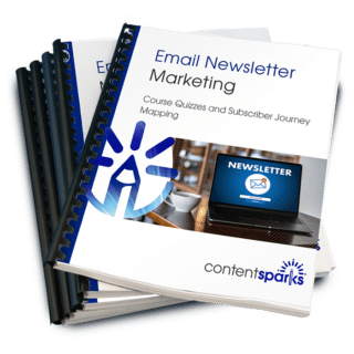 Email Newsletter Marketing Course Quizzes and Subscriber Journey Mapping