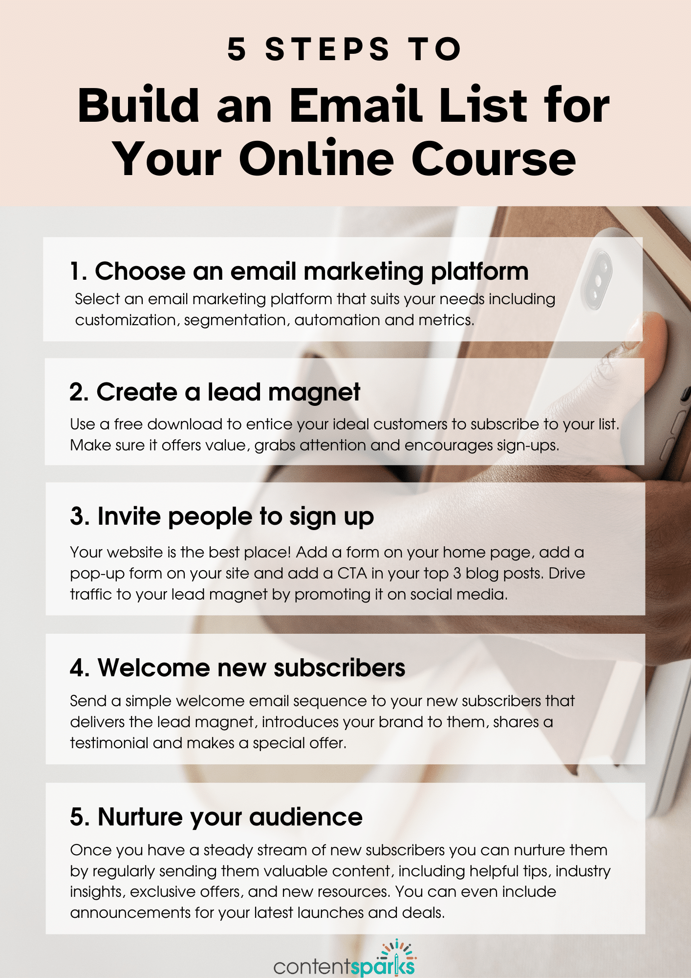 Build an Email List for Your Online Course How to Build an Email List for Your Online Course