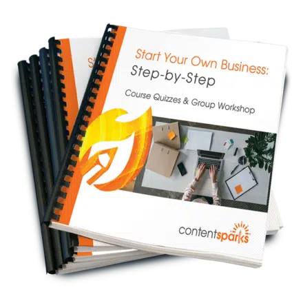 Start Your Own Business: Step-by-Step - PLR Quizzes and Workshop